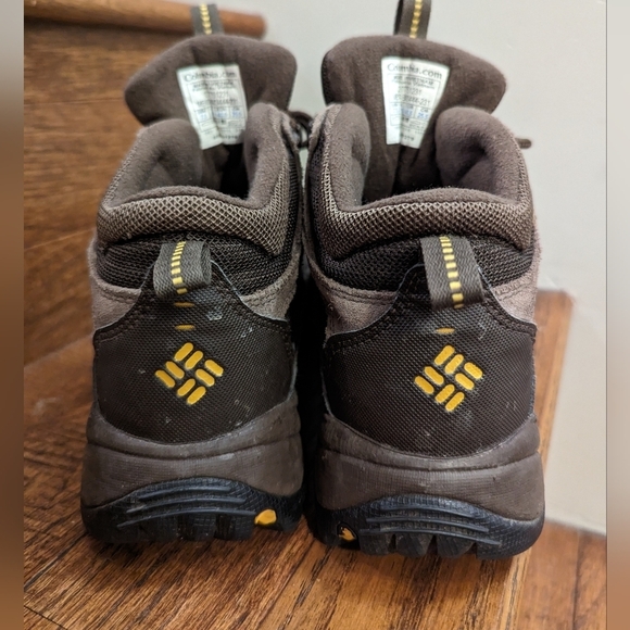 Columbia Hiking Boot, brown Waterproof Leather mens size 7.5, Winter Boot - Picture 11 of 14